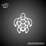 Sea Turtle Love Sticker
